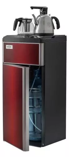 Кулер VATTEN L50-RFAT red (с нижней загрузкой бутыли) - основное фото